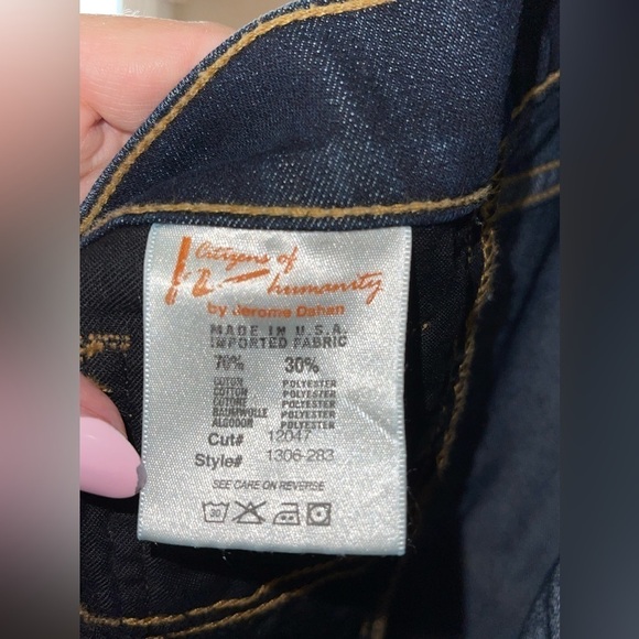 Citizens of Humanity Elson Mid Rise Straight Leg Size 27 - Picture 6 of 10